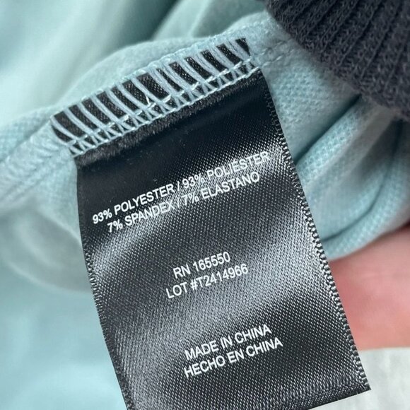 32 Degrees Heat Womens Long Sleeve Button-Up Shirt Large Green d0466 - Picture 7 of 9